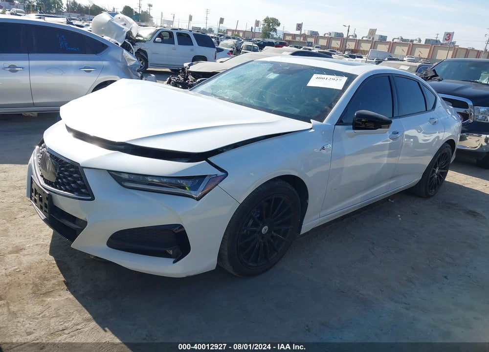 2022 ACURA TLX A-SPEC PACKAGE VIN: 19UUB6F5XNA001600