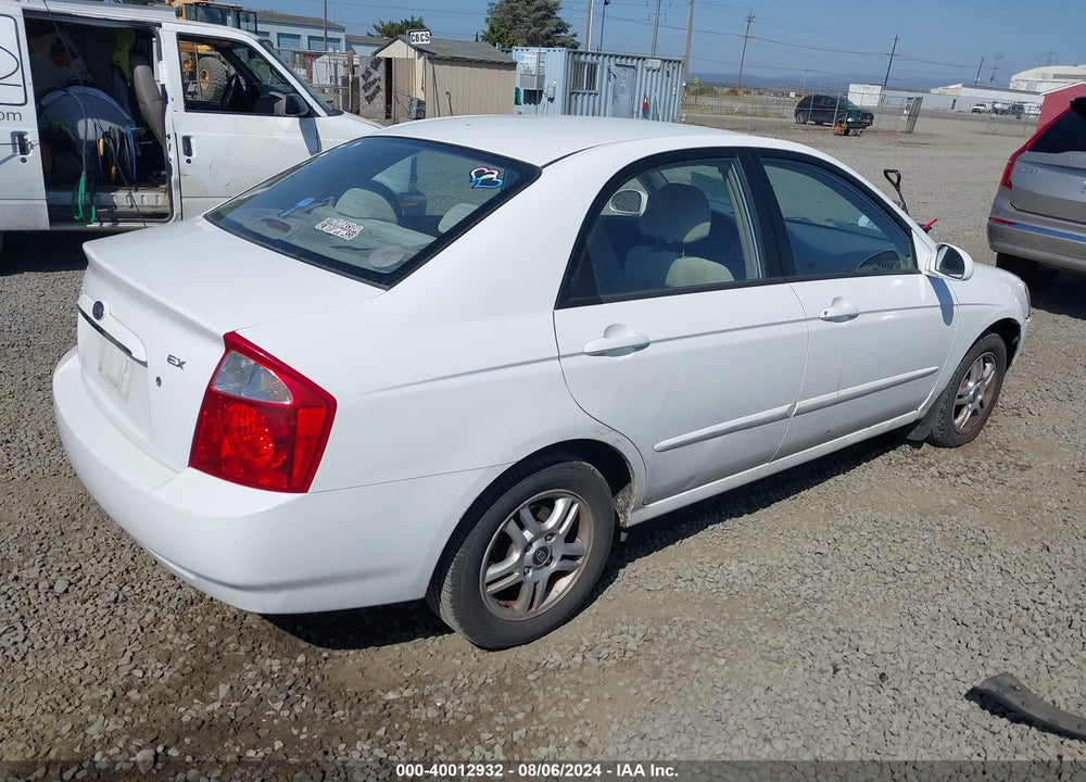 2004 KIA SPECTRA EX/LX VIN: KNAFE121745061343