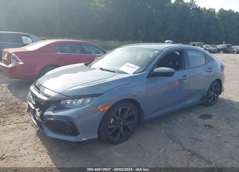 2019 HONDA CIVIC SPORT VIN: SHHFK7G48KU228417