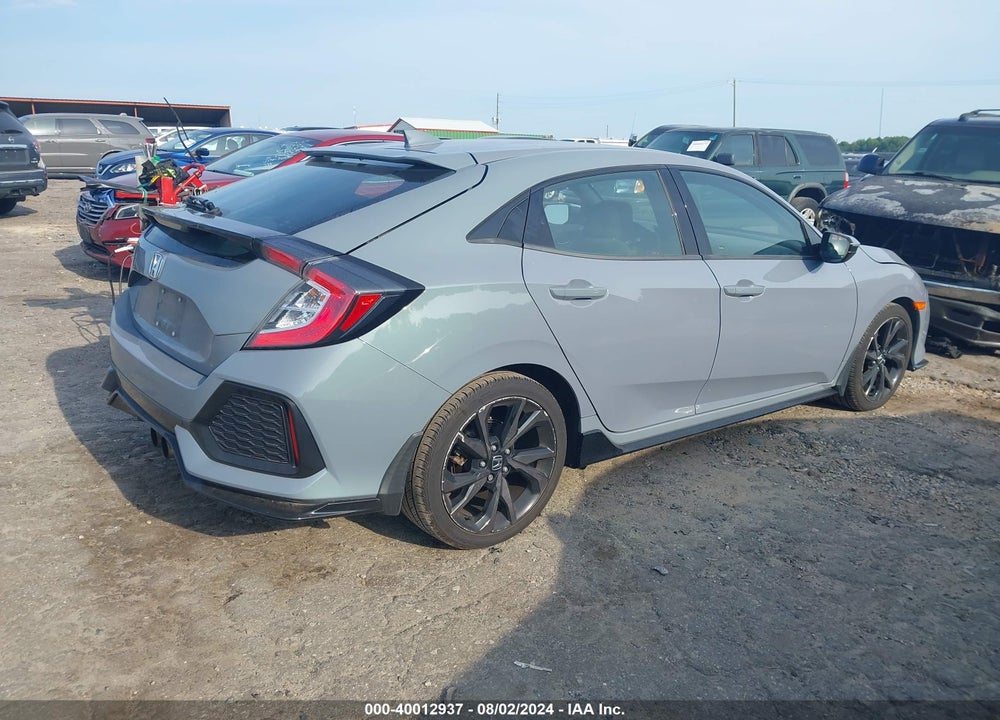 2019 HONDA CIVIC SPORT VIN: SHHFK7G48KU228417