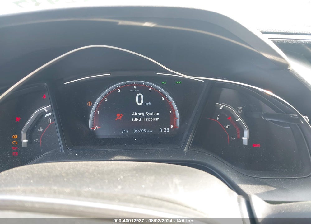2019 HONDA CIVIC SPORT VIN: SHHFK7G48KU228417