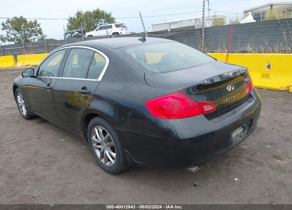 2007 INFINITI G35X VIN: JNKBV61F77M824708