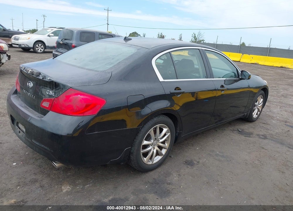 2007 INFINITI G35X VIN: JNKBV61F77M824708