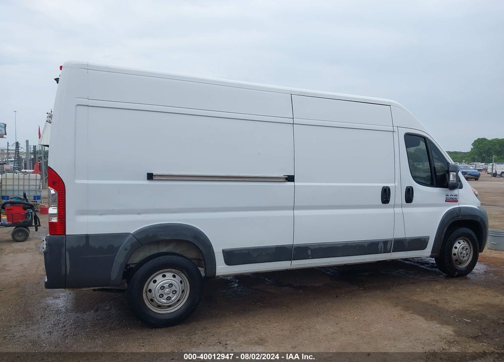 2017 RAM PROMASTER 2500 HIGH ROOF 159 WB VIN: 3C6TRVDG3HE548415
