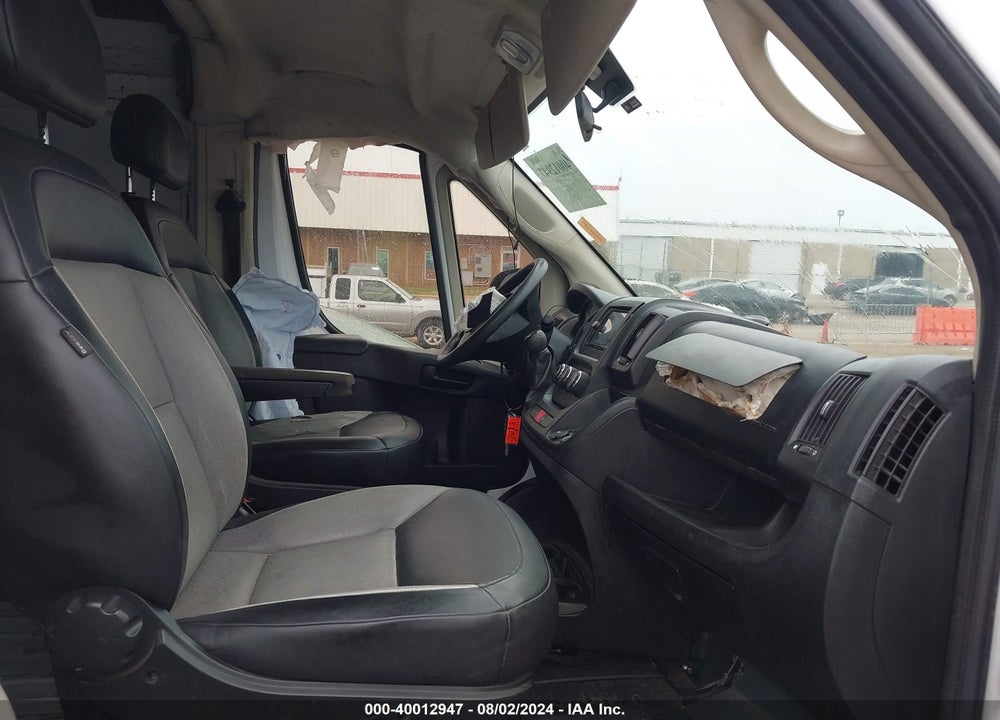 2017 RAM PROMASTER 2500 HIGH ROOF 159 WB VIN: 3C6TRVDG3HE548415