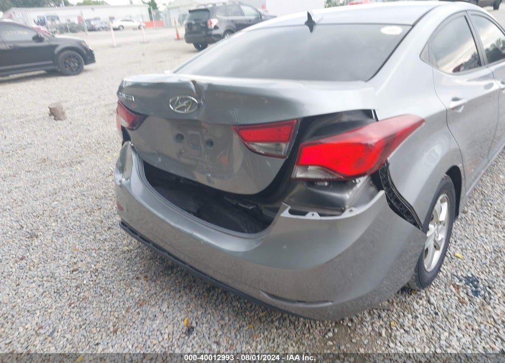 2014 HYUNDAI ELANTRA SE VIN: KMHDH4AE4EU196533
