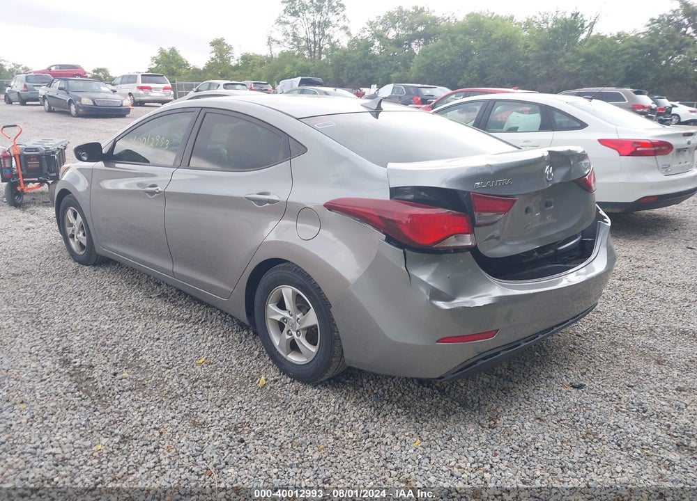 2014 HYUNDAI ELANTRA SE VIN: KMHDH4AE4EU196533