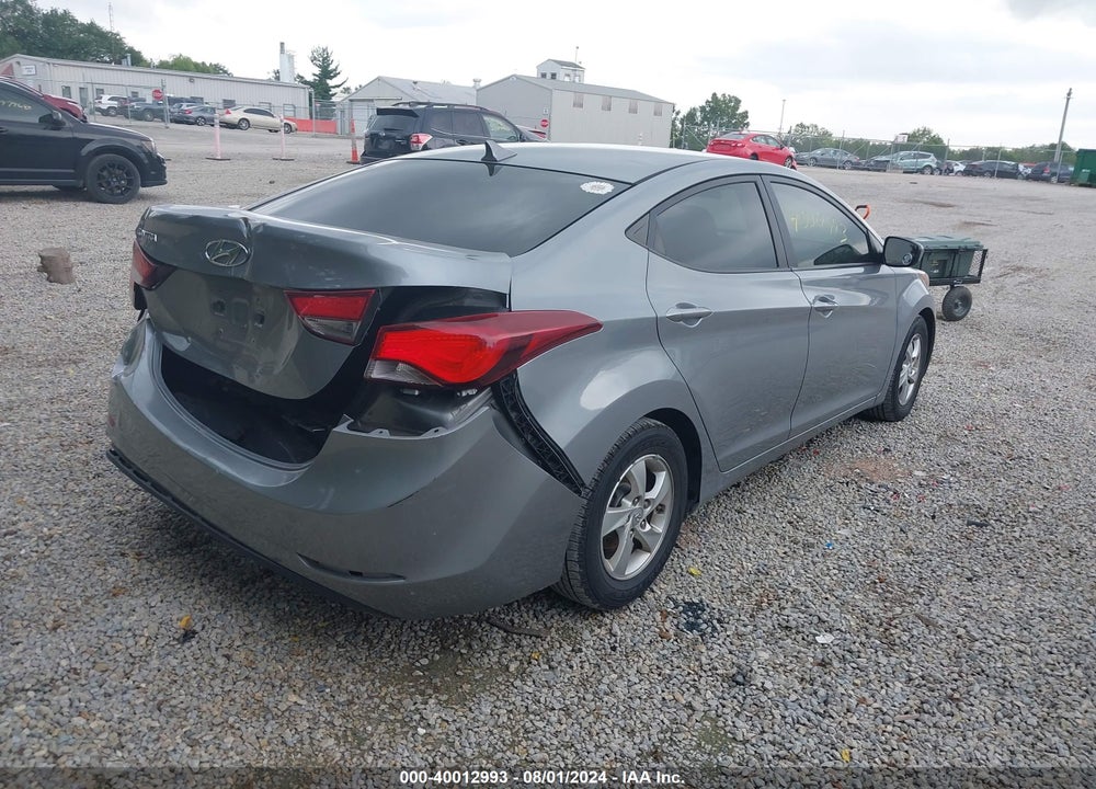 2014 HYUNDAI ELANTRA SE VIN: KMHDH4AE4EU196533