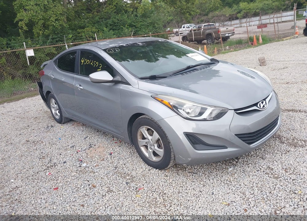 2014 HYUNDAI ELANTRA SE VIN: KMHDH4AE4EU196533