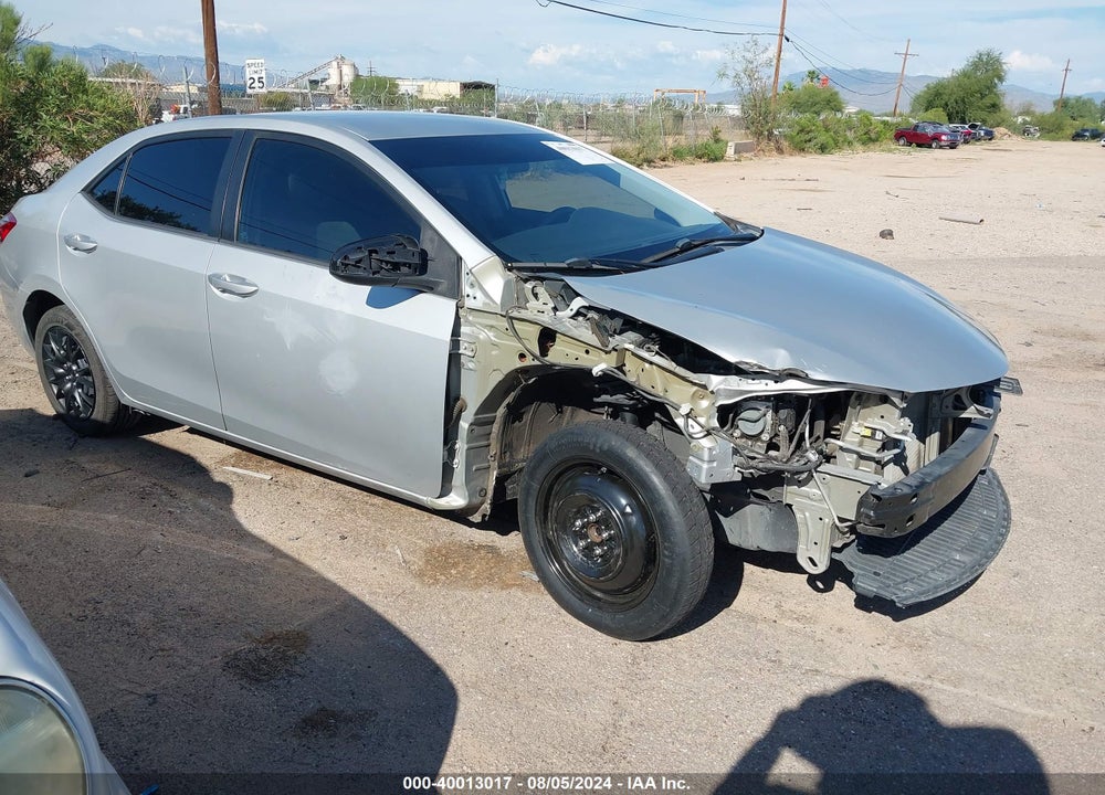2015 TOYOTA COROLLA LE VIN: 5YFBURHE1FP257572
