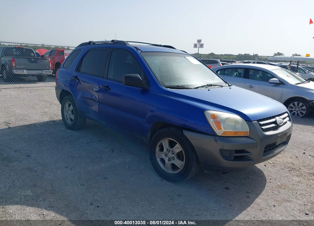 2008 KIA SPORTAGE LX VIN: KNDJF724187484095