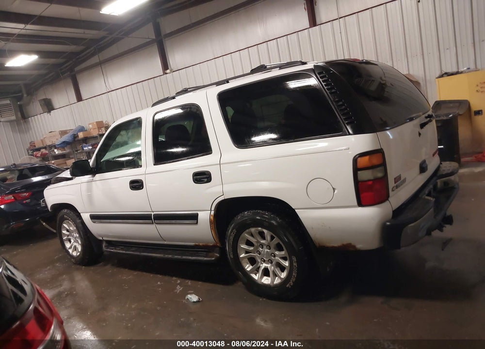 2005 CHEVROLET TAHOE LS VIN: 1GNEK13Z85R167488