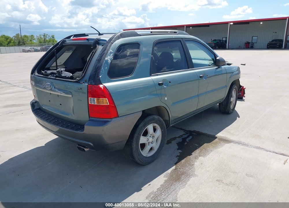 2007 KIA SPORTAGE LX VIN: KNDJF724677311848