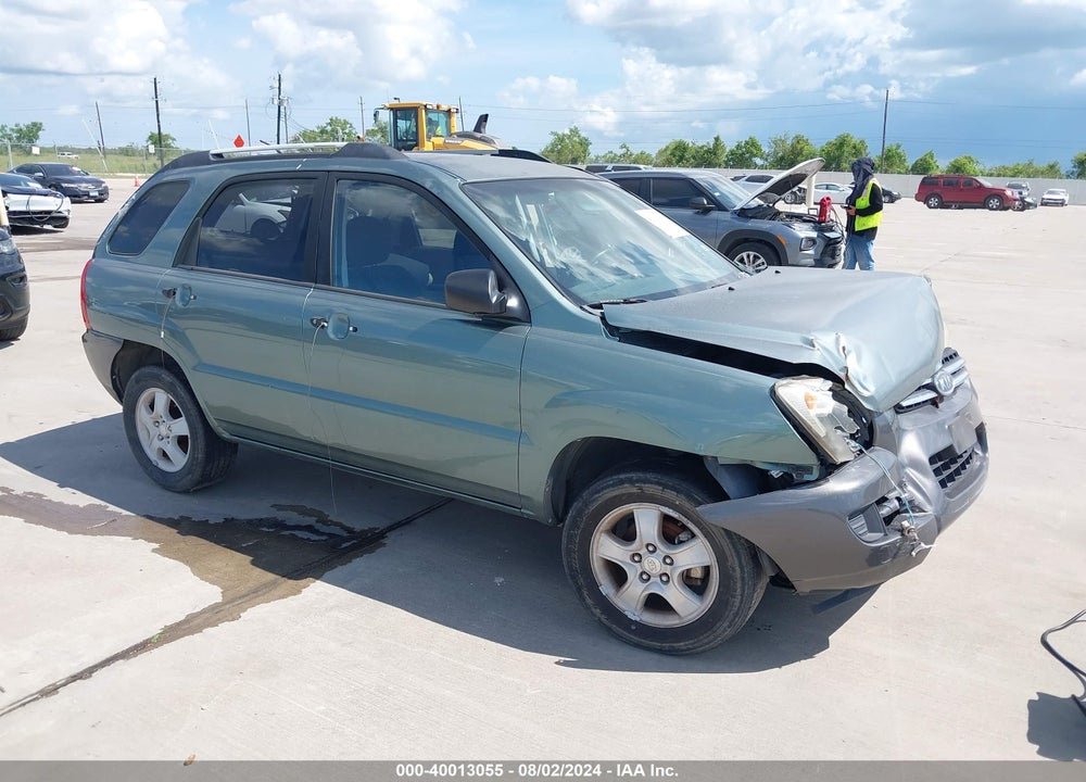 2007 KIA SPORTAGE LX VIN: KNDJF724677311848