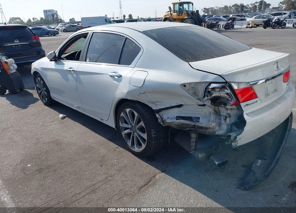 2014 HONDA ACCORD SPORT VIN: 1HGCR2F57EA185992