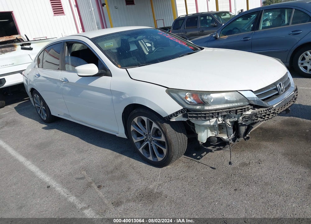2014 HONDA ACCORD SPORT VIN: 1HGCR2F57EA185992