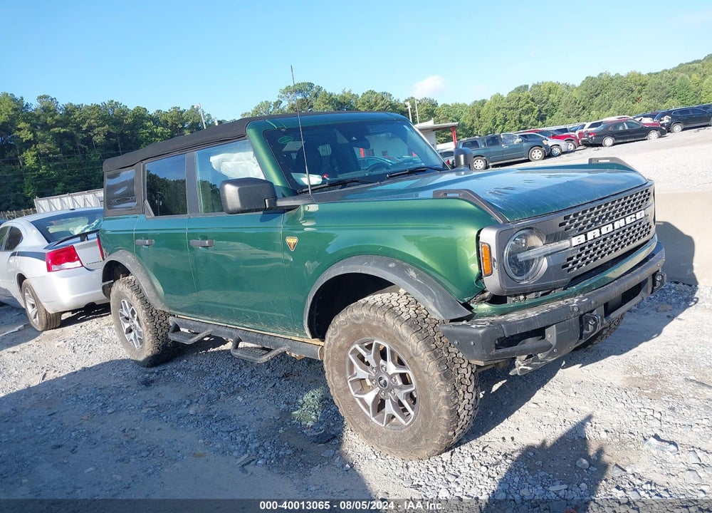 2022 FORD BRONCO BADLANDS VIN: 1FMEE5DH9NLB62232