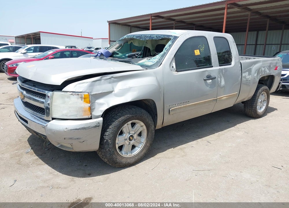 2009 CHEVROLET SILVERADO 1500 LT VIN: 1GCEK29089Z202351