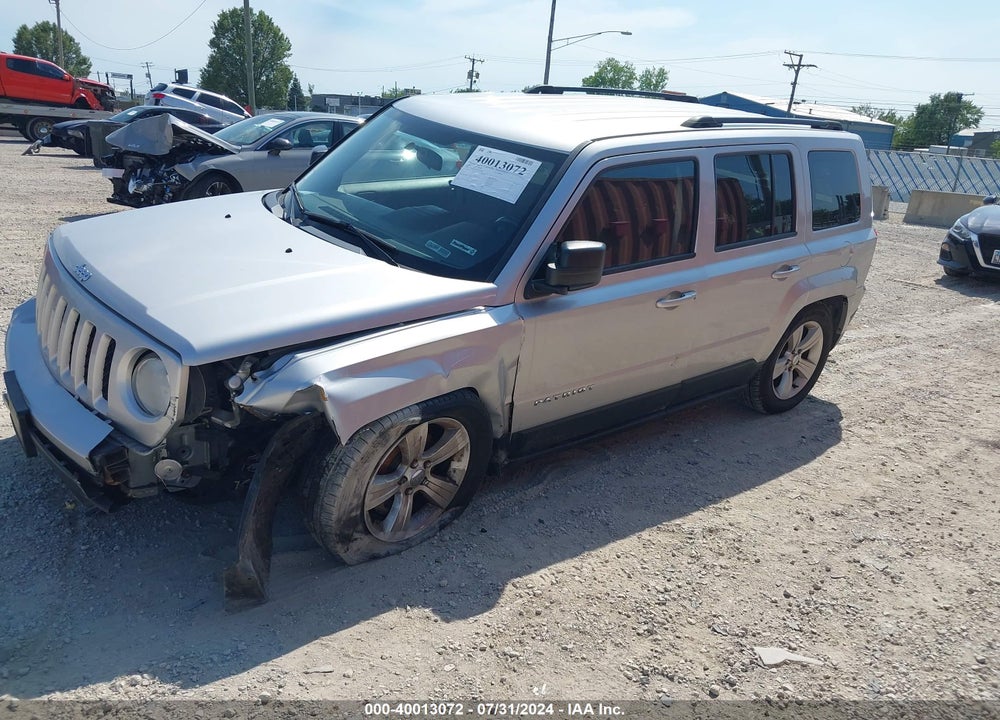 2013 JEEP PATRIOT LATITUDE VIN: 1C4NJRFBXDD145786
