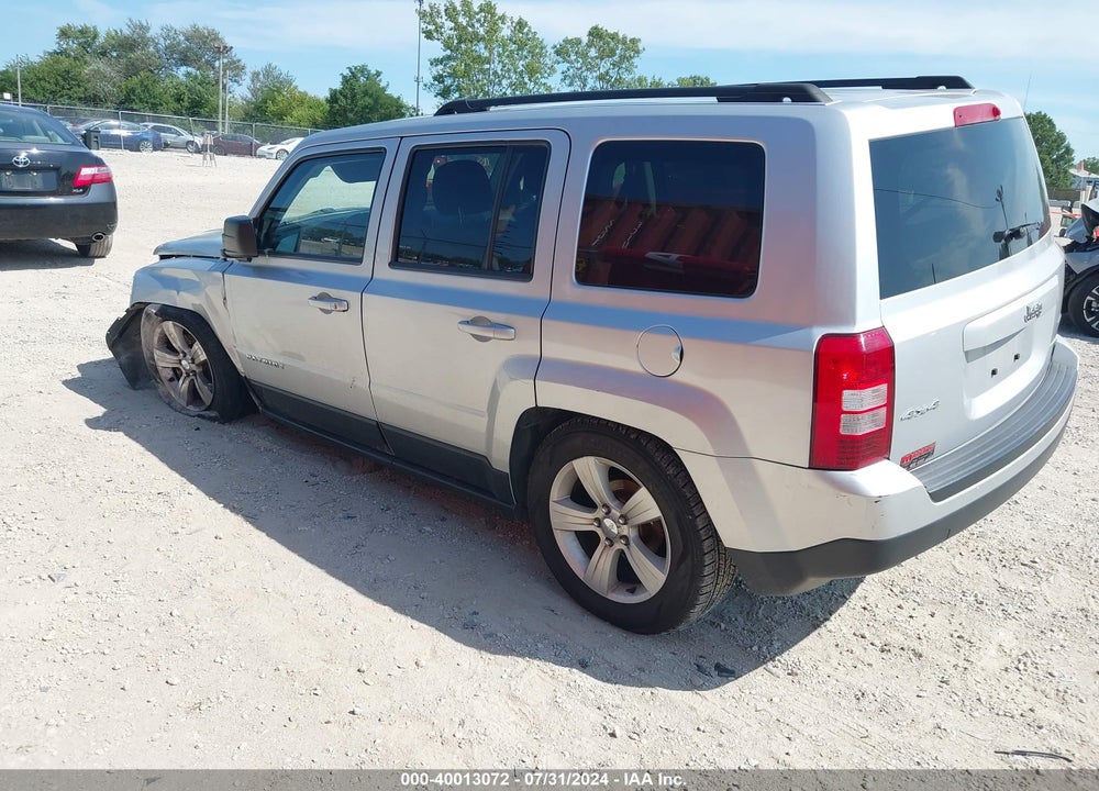 2013 JEEP PATRIOT LATITUDE VIN: 1C4NJRFBXDD145786