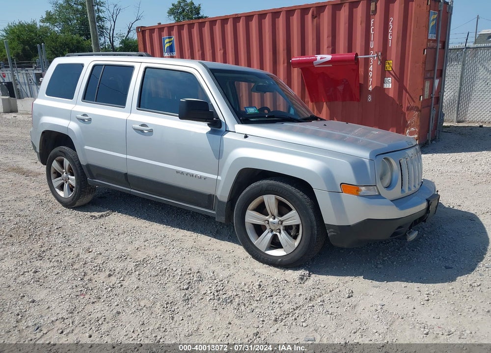 2013 JEEP PATRIOT LATITUDE VIN: 1C4NJRFBXDD145786