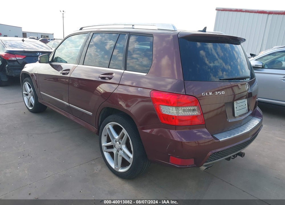 2011 MERCEDES-BENZ GLK 350 VIN: WDCGG5GB2BF649579