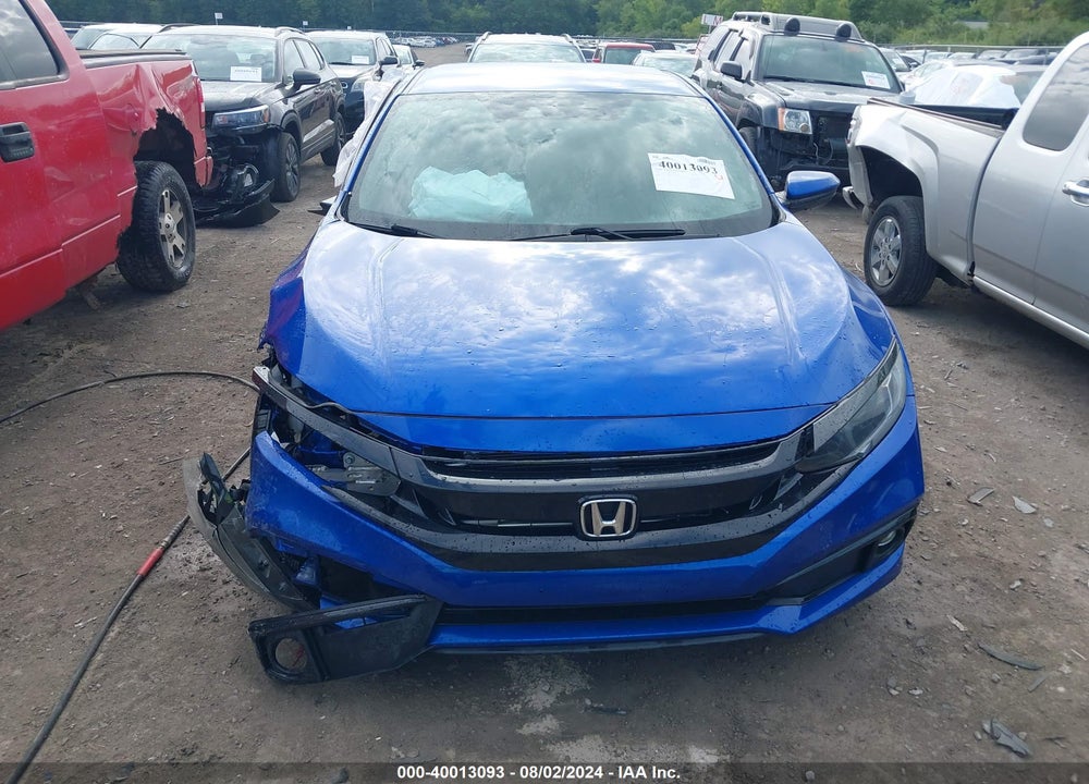 2019 HONDA CIVIC SPORT VIN: 2HGFC2F87KH511764