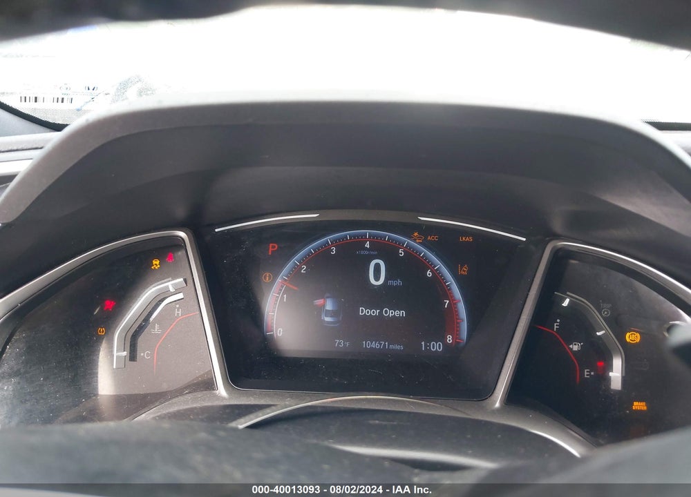 2019 HONDA CIVIC SPORT VIN: 2HGFC2F87KH511764
