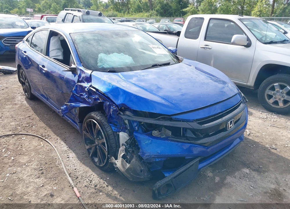 2019 HONDA CIVIC SPORT VIN: 2HGFC2F87KH511764