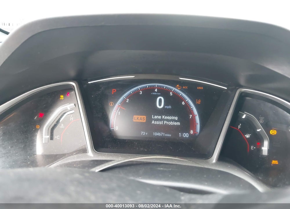 2019 HONDA CIVIC SPORT VIN: 2HGFC2F87KH511764