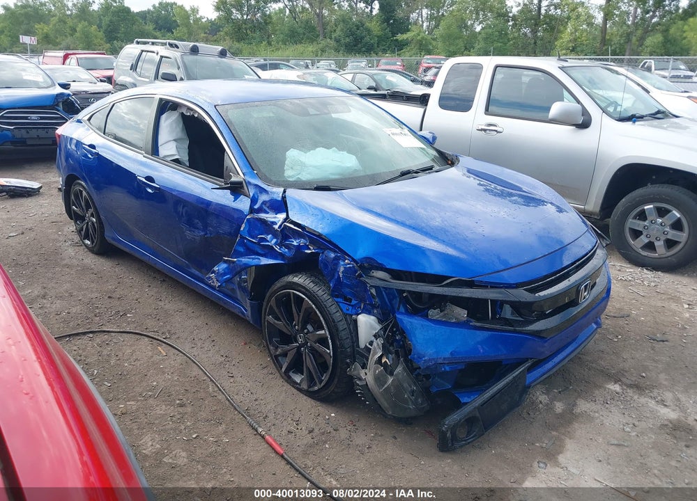 2019 HONDA CIVIC SPORT VIN: 2HGFC2F87KH511764