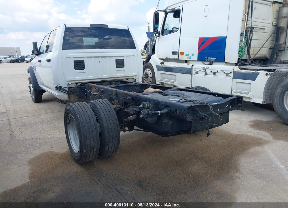 2013 RAM 5500 CHASSIS TRADESMAN/SLT/LAIE VIN: 3C7WRNEL4DG595150