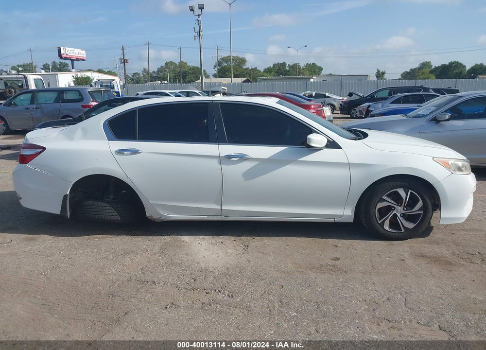 2016 HONDA ACCORD LX VIN: 1HGCR2F40GA008579