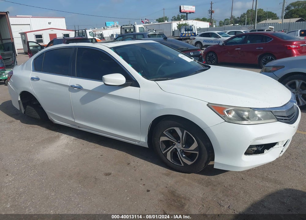 2016 HONDA ACCORD LX VIN: 1HGCR2F40GA008579
