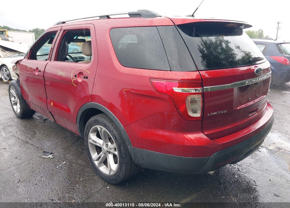 2013 FORD EXPLORER LIMITED VIN: 1FM5K7F80DGB11971