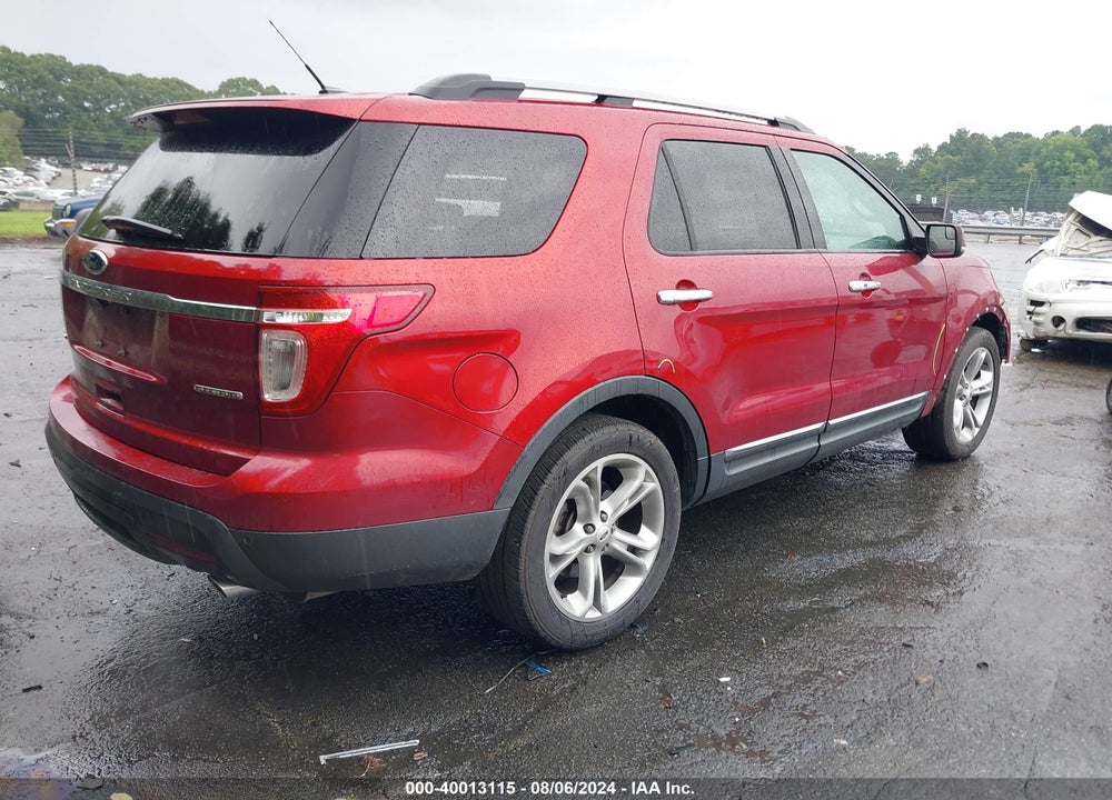 2013 FORD EXPLORER LIMITED VIN: 1FM5K7F80DGB11971