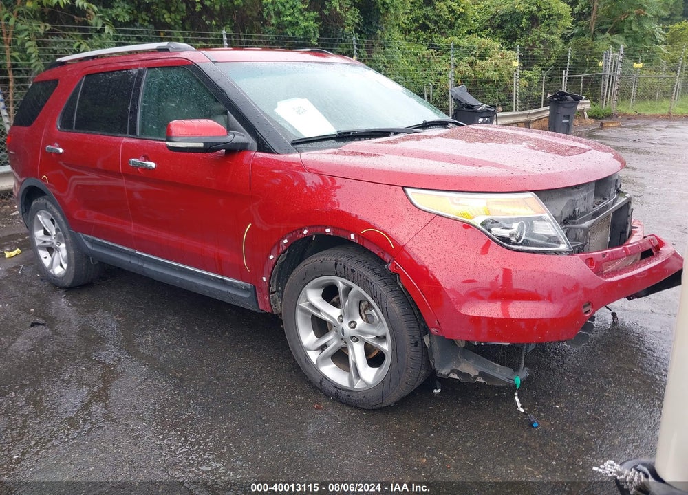 2013 FORD EXPLORER LIMITED VIN: 1FM5K7F80DGB11971