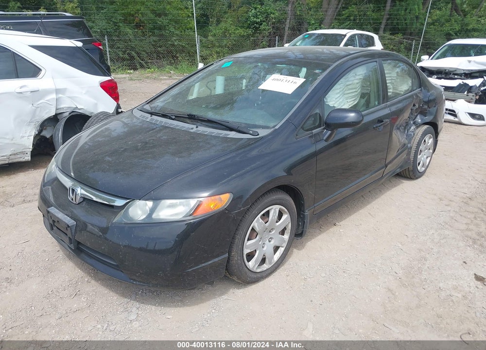 2008 HONDA CIVIC SDN LX VIN: 2HGFA16588H357628