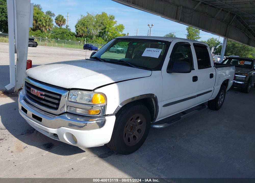 2005 GMC SIERRA 1500 SLE VIN: 2GTEC13TX51298089