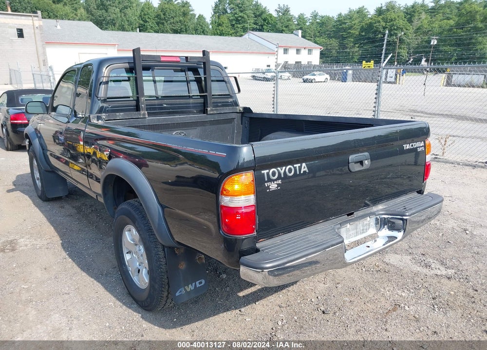2004 TOYOTA TACOMA VIN: 5TEWM72N74Z438598
