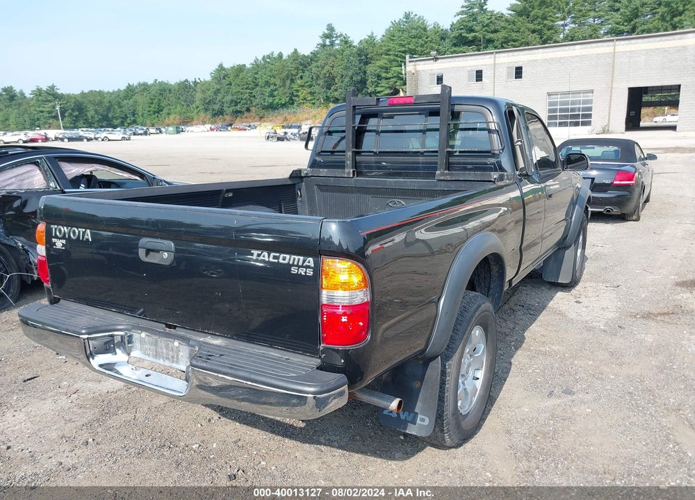 2004 TOYOTA TACOMA VIN: 5TEWM72N74Z438598