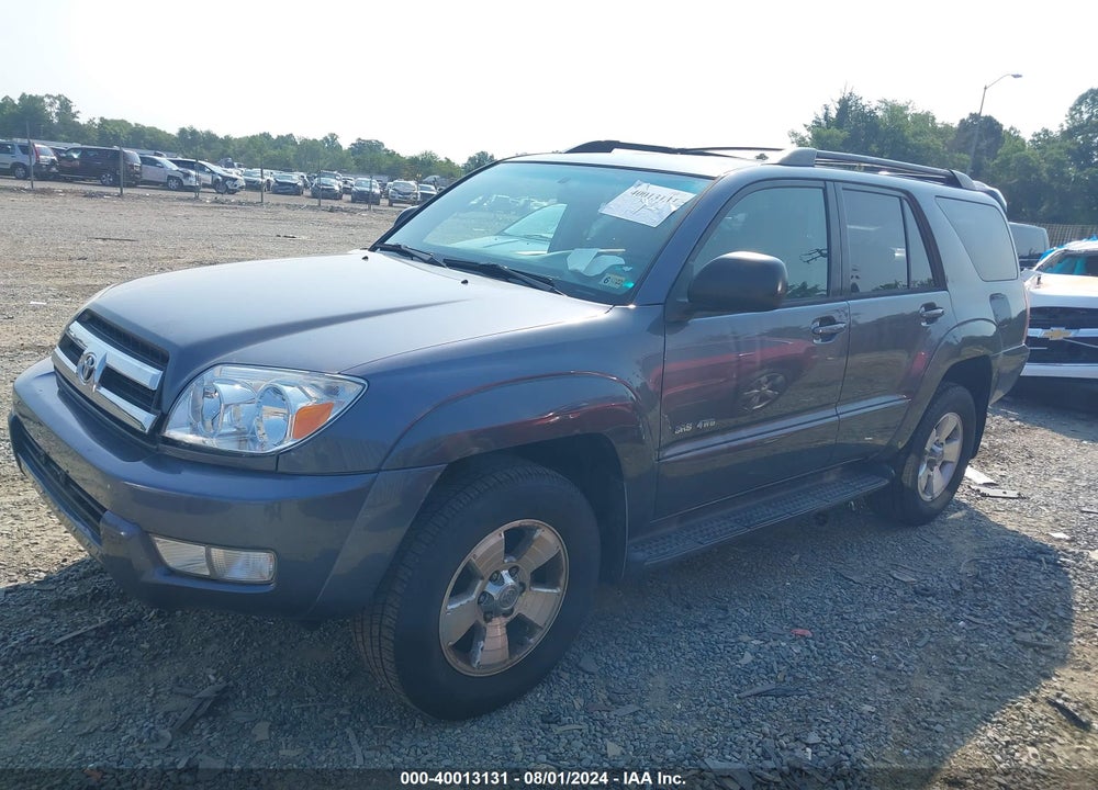 2005 TOYOTA 4RUNNER SR5 V6 VIN: JTEBU14R258038376