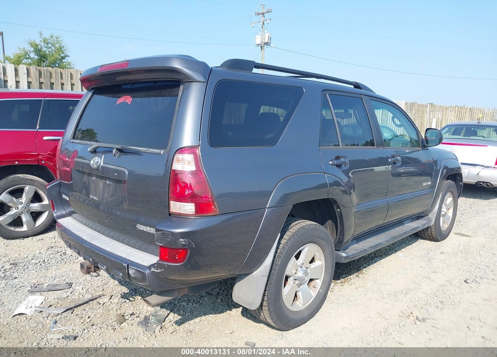 2005 TOYOTA 4RUNNER SR5 V6 VIN: JTEBU14R258038376