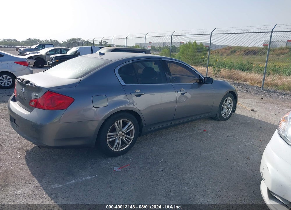 2011 INFINITI G37 JOURNEY VIN: JN1CV6AP9BM506518