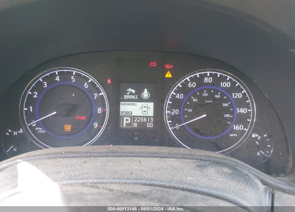 2011 INFINITI G37 JOURNEY VIN: JN1CV6AP9BM506518