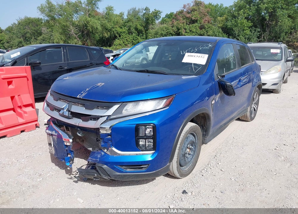 2021 MITSUBISHI OUTLANDER SPORT 2.0 ES 2WD VIN: JA4APUAU7MU001101