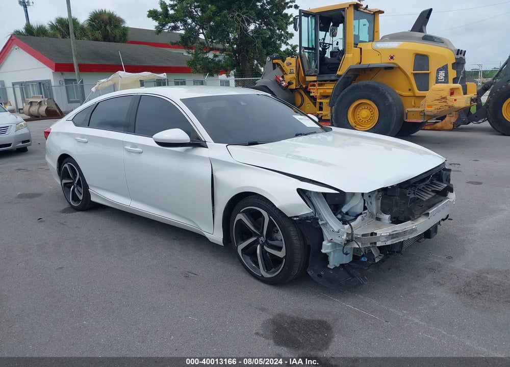 2019 HONDA ACCORD SPORT VIN: 1HGCV1F33KA076686
