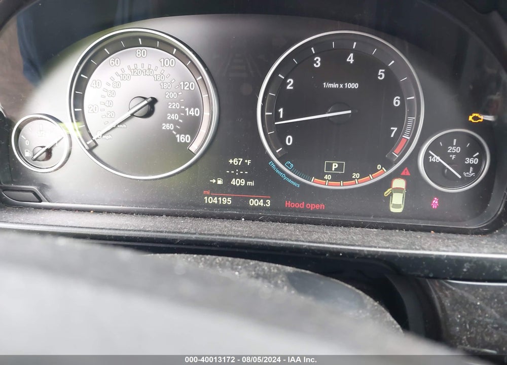 2014 BMW 535I XDRIVE VIN: WBA5B3C59ED538167