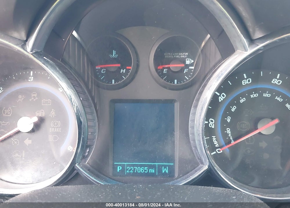 2014 CHEVROLET CRUZE DIESEL VIN: 1G1P75SZ8E7100227