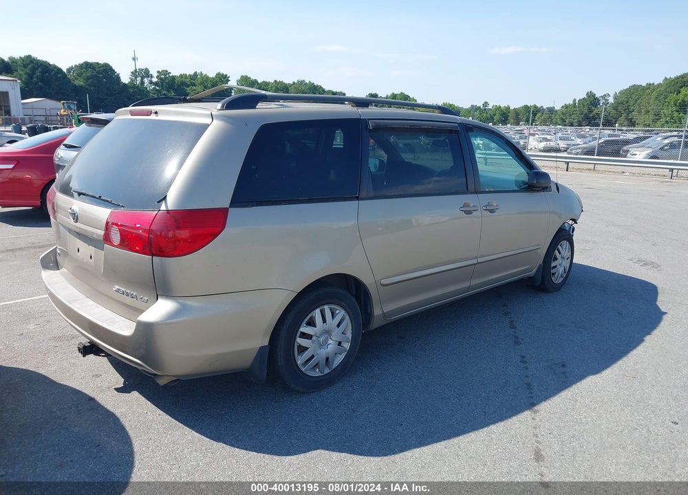 2006 TOYOTA SIENNA LE VIN: 5TDZA23C06S576893